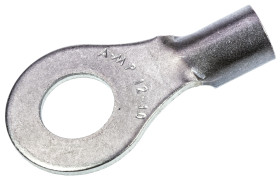 Zacisk oczkowy rozmiar przewodu 6.6mm² Ø , M6 nieizolowany średnica wew 6.35mm TE Connectivity