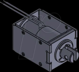 ITS-LS-2924B-Z-24VDC Rahmenmagnet, 2924b Z, 24 V DC, 4,5 W, Zugmagnet mit Litze