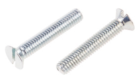 Śruba maszynowa M3.5 łeb z łbem stożkowym Stalowe długość 20.0mm skok 0.60mm