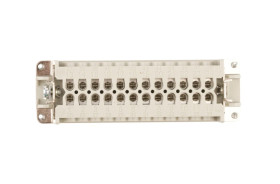 Wkład złącza 24P+PE żeński 16A 500V EPIC H-BE 24 BS 10197000