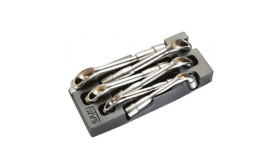 Zestaw kluczy nasadowych kątowych Zestaw kluczy trzpieniowych SAM