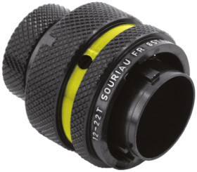 Złącze wielostykowe przemysłowe 37-pinowe Montaż na kablu Wtyczka Souriau Sunbank by Eaton