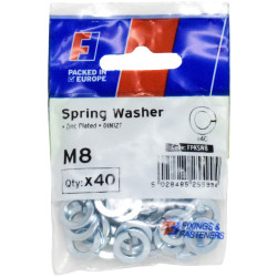 ForgeFix FPKSW8 Spring Washer M8 ForgePack 40
