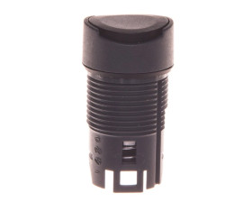 Napęd przycisku czarny bez podświetlenia z samopowrotem ZB6AA2