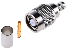Złącze koncentryczne Montaż na kablu 50Ω typ złącza Złącze TNC 0 to 4GHz Połączenie zagniatane typ kabla B7808A, LMR240