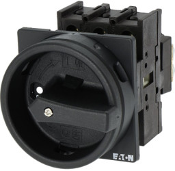 Main switch, rotary actuator, 3 pole, 32 A, (W x H x D) 49 x 70 x 120 mm, flush mounting, 053111