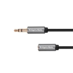 Przedłużacz słuchawkowy 3,5mm 1m Kruger&Matz Basic / KM1229