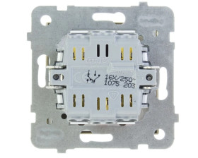 SONATA Łącznik schodowy + pojedynczy szampański złoty ŁP-9R/m/39