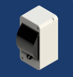 Rozdzielnica modułowa 1x3 natynkowa IP20 z klapką dymną S-3+SZYBKA 8005811 ENE-00328