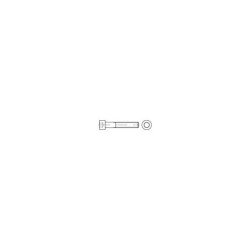 Toolcraft TO-5423391 Allen Screws M3x16mm Hex Socket 100pcs