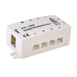 TruOpto PSU-10P-VH-XHP2 10 Way Distribution Box with XHP-2 Connector