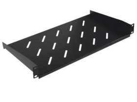 Półka stała 19cali 1U głębokość 250mm V RAL9004
