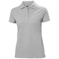 W CLASSIC POLO GREY MELANGE