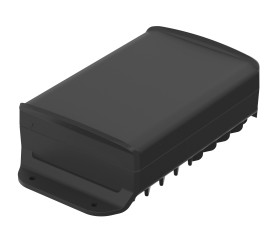 Obudowa ogólnego użytku Poliwęglan szerokość zew. 45,5 mm długość zew. 162 mm wys. zew. 88 mm Bopla Czarny