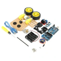 Geekcreit® DIY L298N 2WD Ultrasonic Smart Tracking Moteur Robot Car Kit dla Arduino - produkty, które działają z oficjalnymi pły