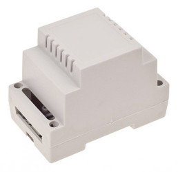 Obudowa DIN 53.4mm szerokość 89.4mm Obudowa modułowa 53.4 x 89.4 x 65.2mm materiał: ABS RS PRO