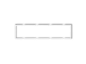 DECO Ramka wypełniająca 4 poczwórna biały DRW-4 KARLIK