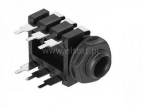 Jack 6,3 GN stereo montaż plastik w druk z wyłączn