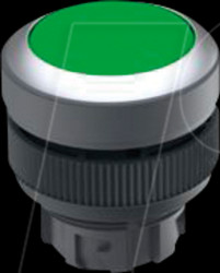 1.30.240.021/1500 RAFIX 22 QR, illuminated pushbutton, flat aperture, round waistb