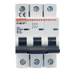 Ogranicznik mocy 3P 6A 10kA P1MB3PT06