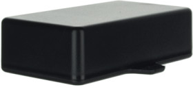 ABS enclosure, (L x W x H) 88.9 x 50.8 x 25.5 mm, black (RAL 9004), IP54, SR04-E.9