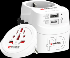1302473 SKROSS PRO Light, 1x USB-A, 1x USB-C(PD)
