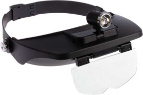 Szkło powiększające powiększenie 1.2X Opaska na głowę ze szkłem powiększającym