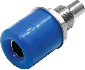 Gniazdo bananowe Żeński Połączenie lutowane typ Gniazdo bananowe Niebieski 24A RS PRO rozmiar 4 mm
