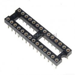 DIP 28 pin pods.precyzyjna wąska 0,3