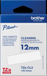 TZECL3 Cleaning tape, for 100 cycles, 12 mm