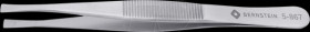 5-867 SMD tweezers, flat, angular, non-slip, 120 mm