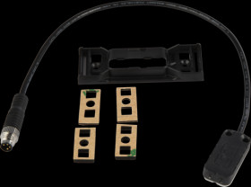 CD34CNFLFPOT5 Capacitive level sensor, rectangular, space-saving, pigtail