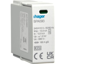 SPD Moduł T1+T2 MOV 1P L-N Iimp=12,5 kA