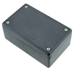 Hammond 1594CSBK Black Heavy Duty GPABS Enclosure 105 x 66 x 45mm