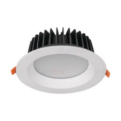 Oprawa downlight LED 30W TIBERI PRO 30W-940-W 3150lm barwa neutralna 4000K IP44/20 biała 35672