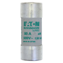 Bezpiecznik 80A 22.2 x 58mm 500V Eaton