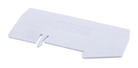 Płytka rozdzielająca Przegroda rozdzielająca sekcje Phoenix Contact wymiary styku 45 x 2mm Bloki zaciskowe do montażu