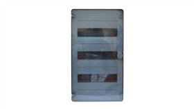 Rozdzielnica Modułowa 3X12 Natynkowa Ip40 Golf (Drzwi Transparentne) Vs312td