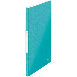 Leitz Display Book WOW A4 PP 20 Pockets Ice Blue