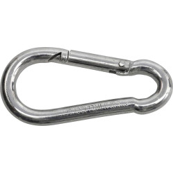 SWG 680 154 860 75 Fire Brigade Spring Hook Galvanised Steel 60x6mm