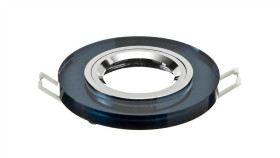 Premium Lux Granat-Cz-O Czarne Szkło Okrągła