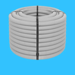 Rura karbowana giętka z pilotem 320N RGp 16/11 szara 68278/2 odporna na UV /50m/