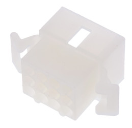 Obudowa złącza 12-pinowe 3-rzędowe raster: 3.68mm Molex Męski Montaż na panelu STANDARD .062" Zaciski PC Tail męskie