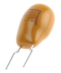 Kondensator tantalowy 47μF 35V dc THT ±10