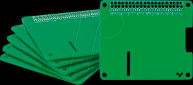 1000082 Voltera PCBs (PCB), Raspberry Pi B+ templates