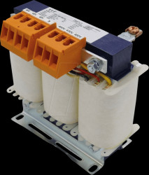 DT-E100 400-48 Three Phase Transformer, 100VA, 400/48V