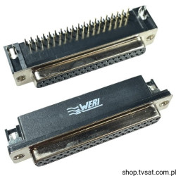 618037212921 Socket D-SUB DB 37 THT WURTH