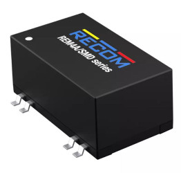 Przetwornica DC-DC, 4W, Uwe 36-75 V DC, Uwy 9V dc, Iwy 389mA, Recom