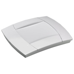 Evatron PP104N Large Desk Top Enclosure Resistant Black 2.5mm ABS 289x219x47mm