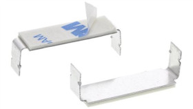 Spinka Do Kabli Zacisk Rozwierany, Materiał: Aluminium, Samoprzylepny, 33 X...